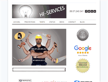 Tablet Screenshot of hf-services.fr